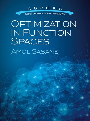 cover image of Optimization in Function Spaces